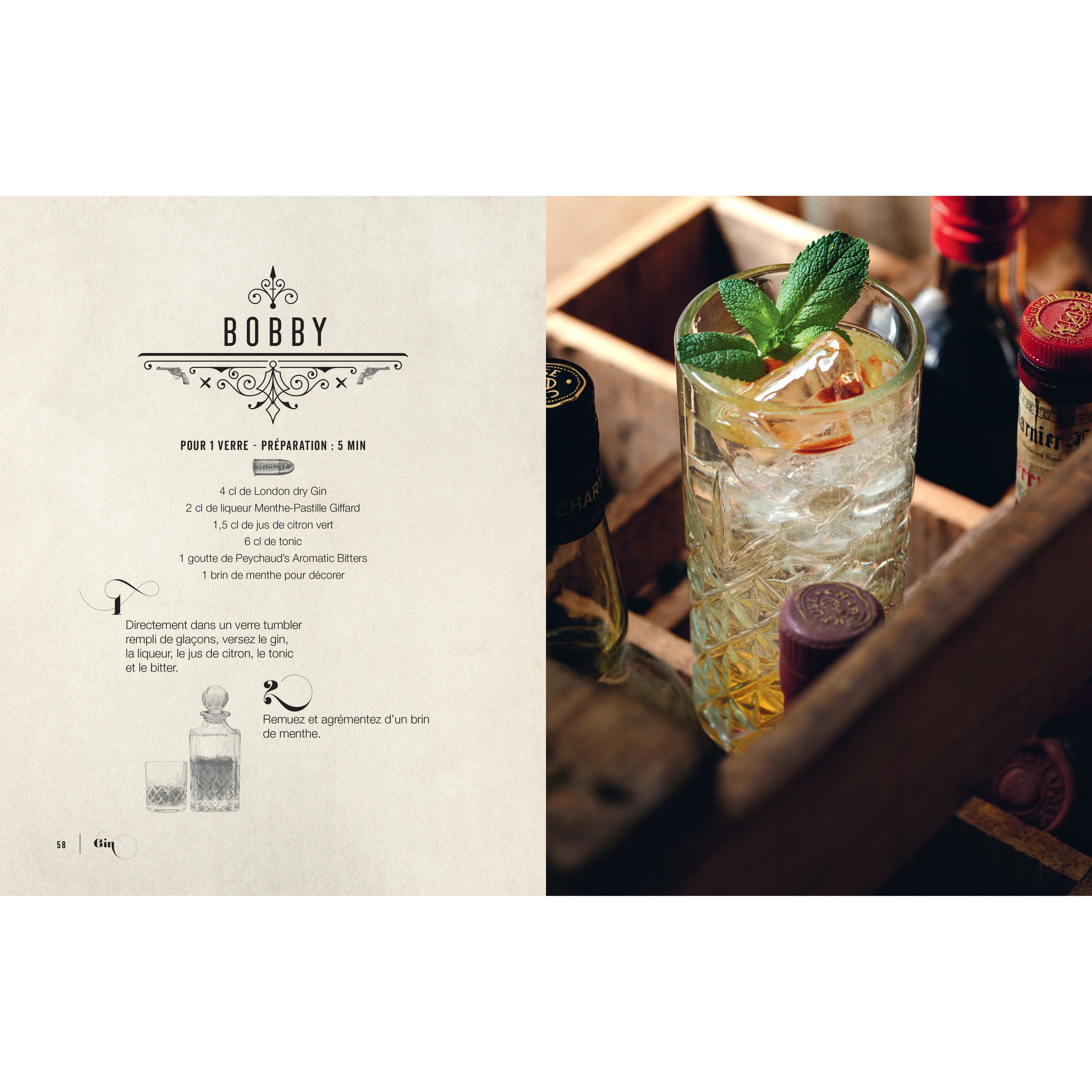 Cocktail Book Peaky Blinders ! - Larousse Ed. - Livre d'alcool et boisson - - La Guilde Culinaire