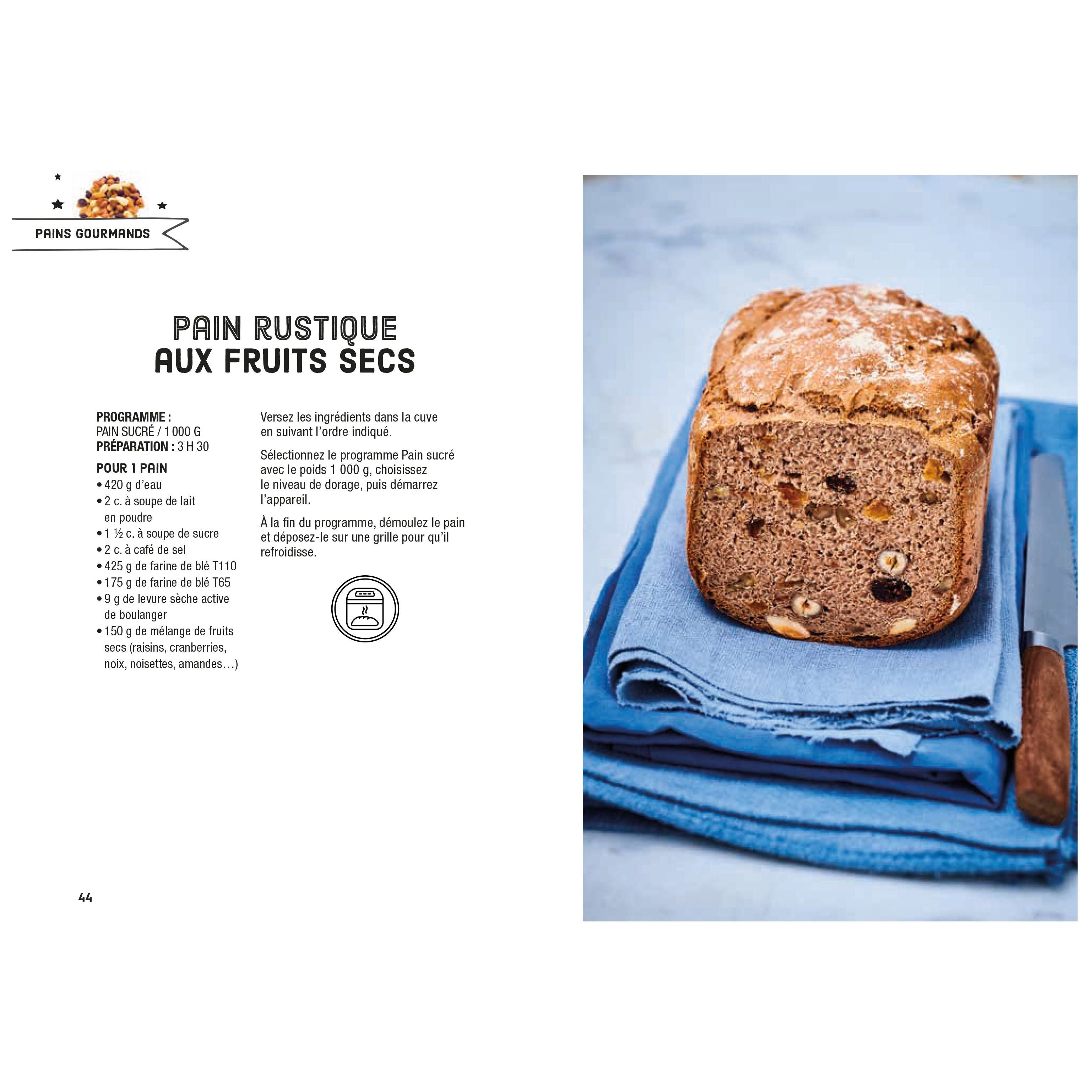 Recettes à la machine à pain - Larousse Ed. - Livre de boulangerie - - La Guilde Culinaire