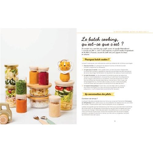 Je batch cook pour bébé et toute ma famille - Larousse Ed. - Livre de cuisine - - La Guilde Culinaire