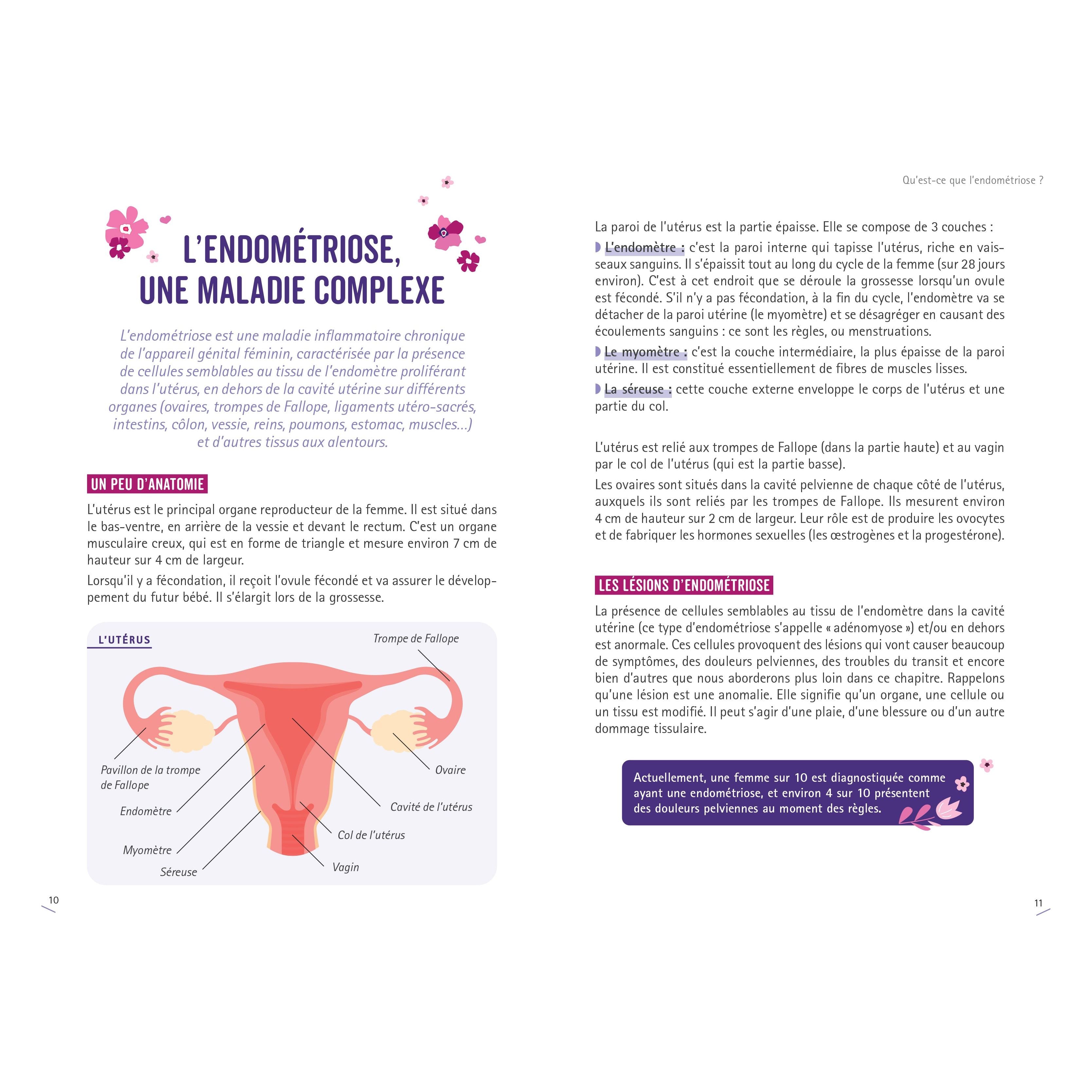 Soulager l'endométriose grâce à une alimentation anti-inflammatoire ! - Larousse Ed. - Livre de cuisine - - La Guilde Culinaire