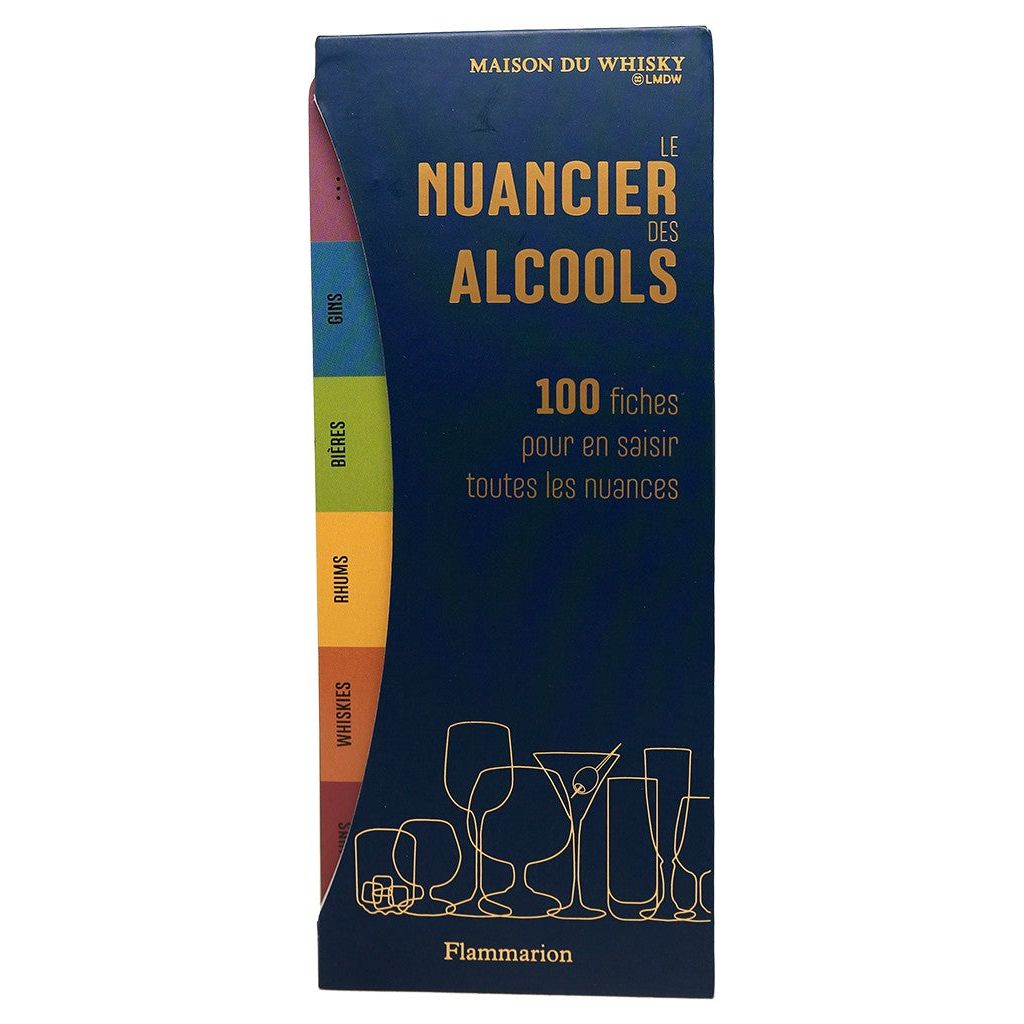 Le Nuancier des Alcools ! - Flammarion Ed. - Livre d'alcool et boisson - - La Guilde Culinaire