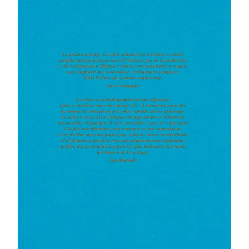 Rhum ! - Hachette Ed. - Livre d'alcool et boisson - - La Guilde Culinaire