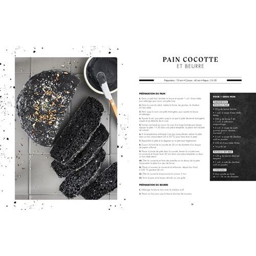 Charbon actif ! - La Plage Ed. - Livre de cuisine - - La Guilde Culinaire