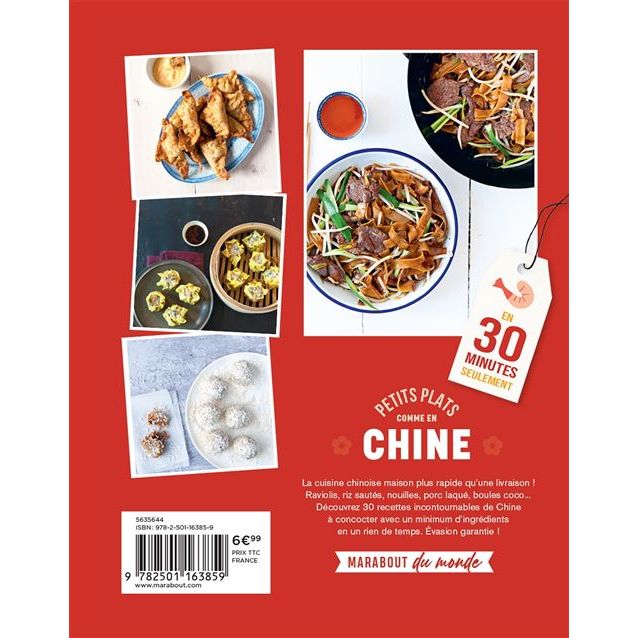 Petits Plats Comme En Chine ! - Marabout - Livre de cuisine - - La Guilde Culinaire
