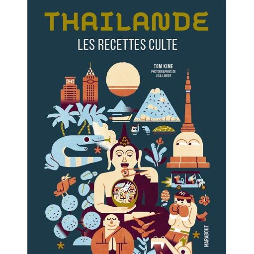 Les recettes culte - Thaïlande - Marabout - Livre de cuisine - - La Guilde Culinaire