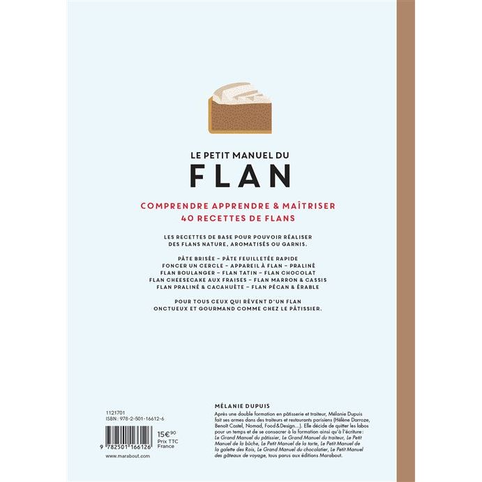Le petit manuel du flan ! - Marabout - Livre de cuisine - - La Guilde Culinaire