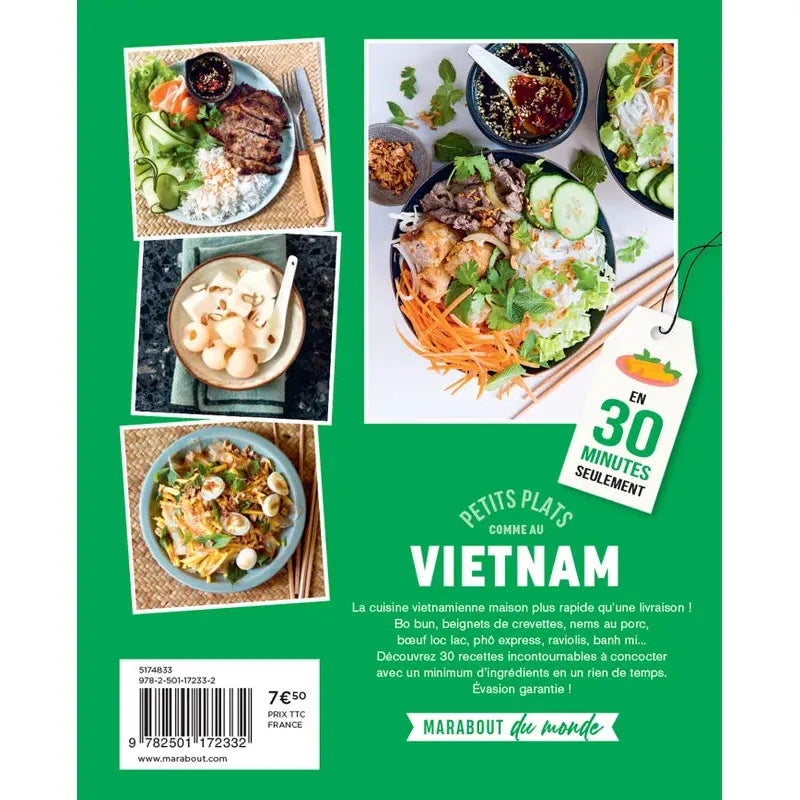 Petits plats comme au Vietnam - Marabout - Livre de cuisine - - La Guilde Culinaire
