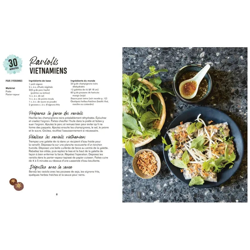 Petits plats comme au Vietnam - Marabout - Livre de cuisine - - La Guilde Culinaire
