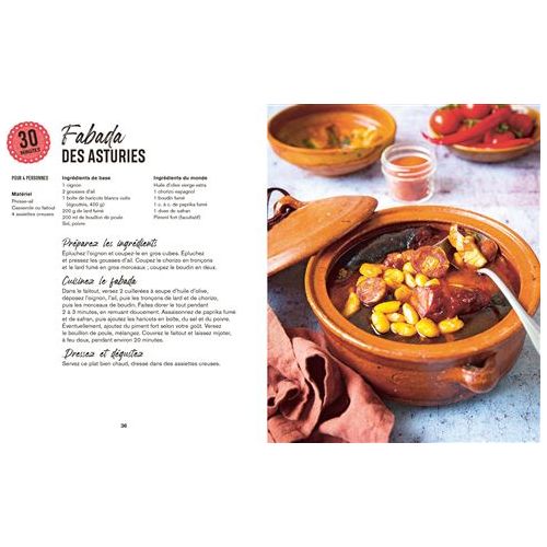 Petits plats comme en Espagne - Marabout - Livre de cuisine - - La Guilde Culinaire