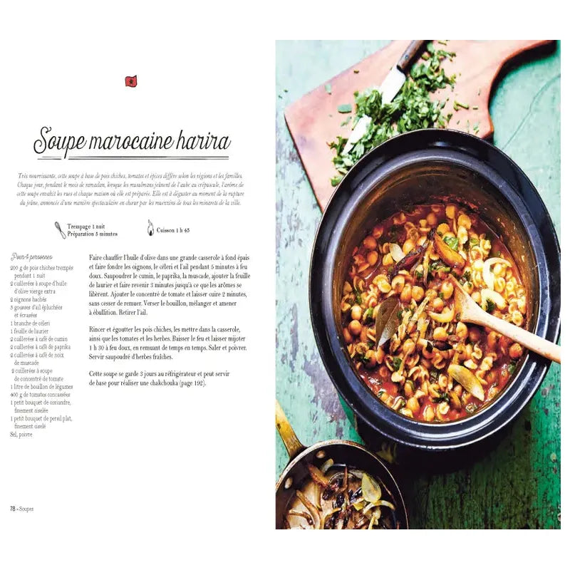 Les recettes culte - Cuisiner méditerranéen - Marabout - Livre de cuisine - - La Guilde Culinaire