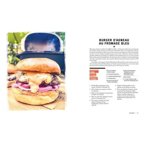 Burger Simon de L'Est ! - De L'Homme Ed. - Livre de cuisine - - La Guilde Culinaire