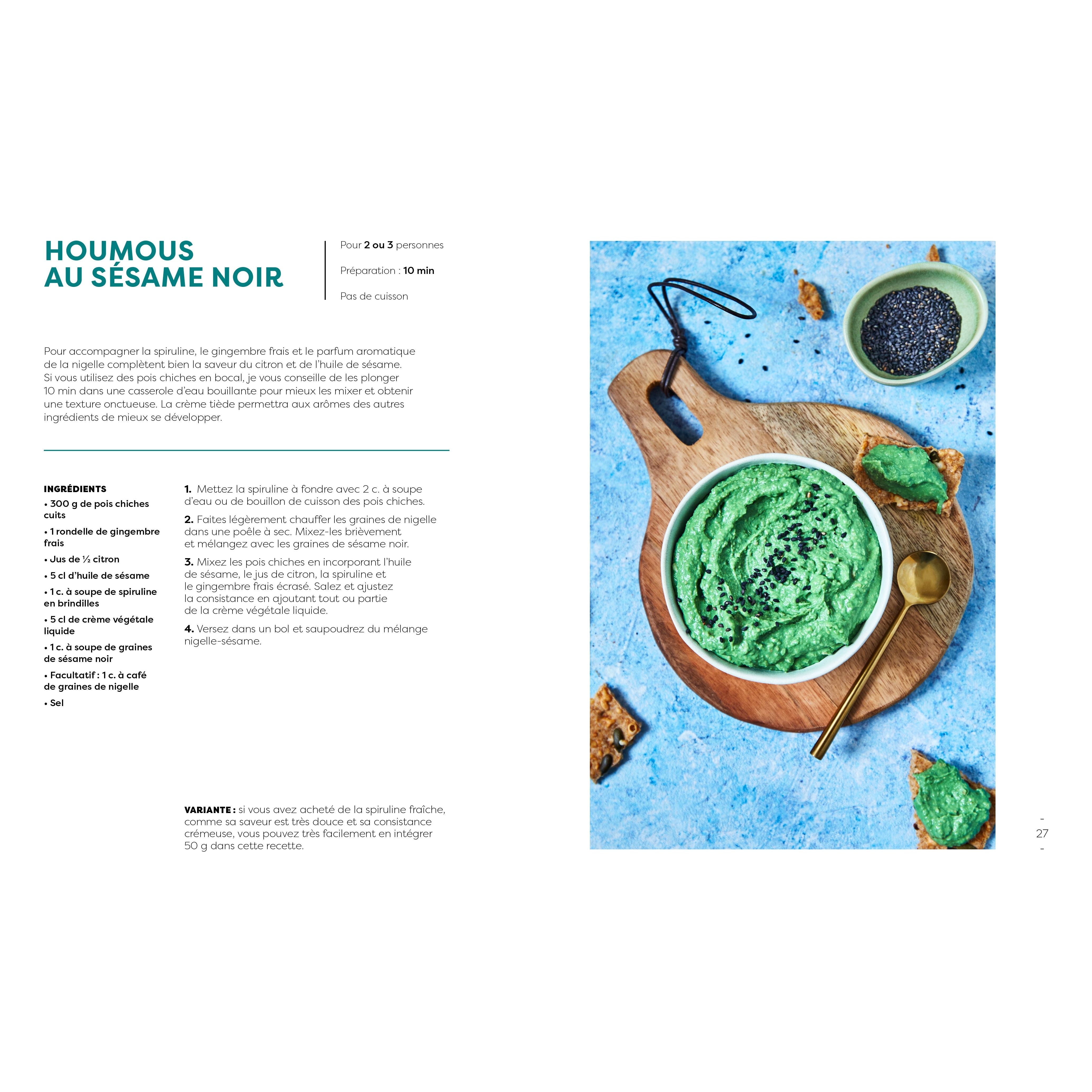 Spiruline ! - La Plage Ed. - Livre de cuisine - - La Guilde Culinaire
