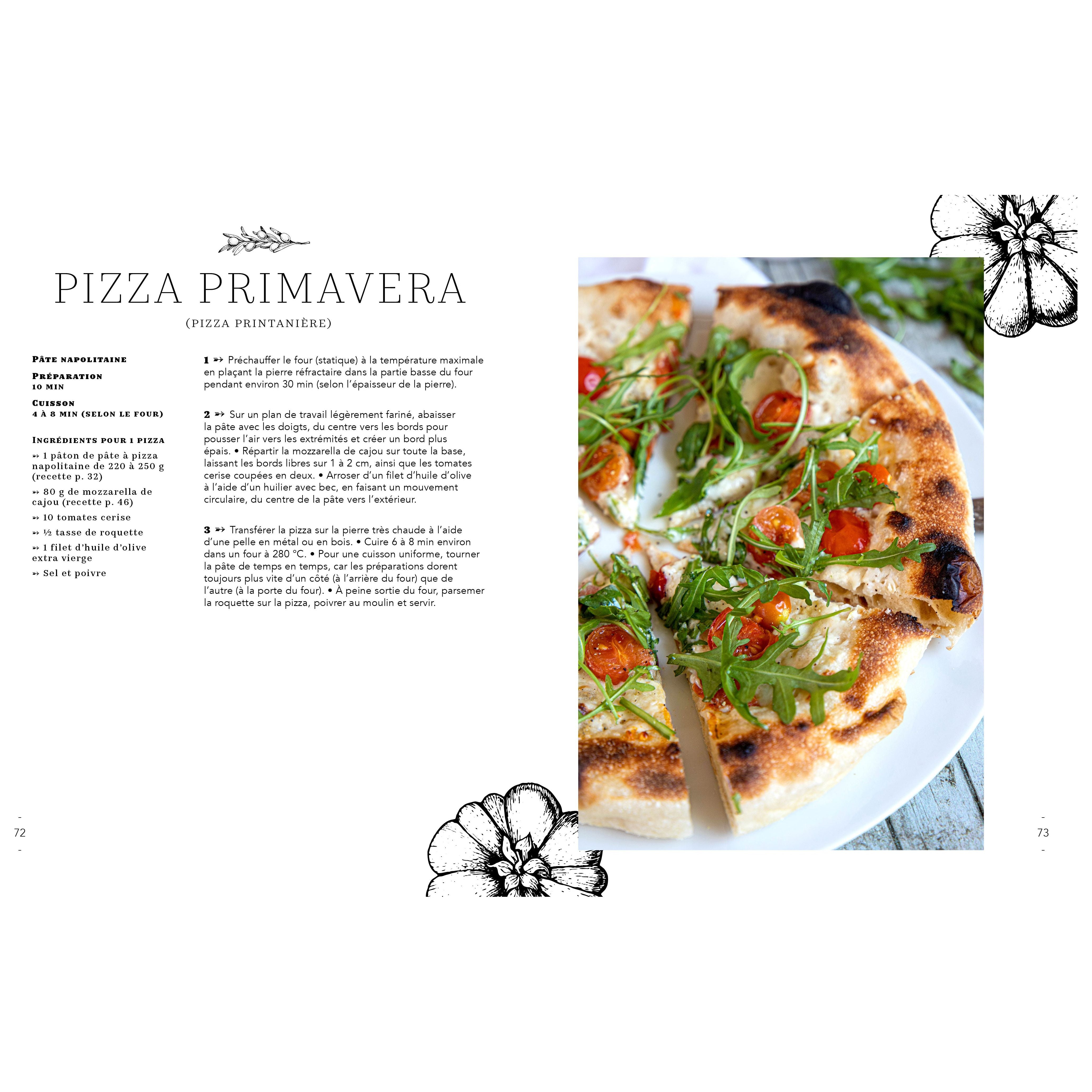 Pizzas vegan ! - La Plage Ed. - Livre de cuisine - - La Guilde Culinaire