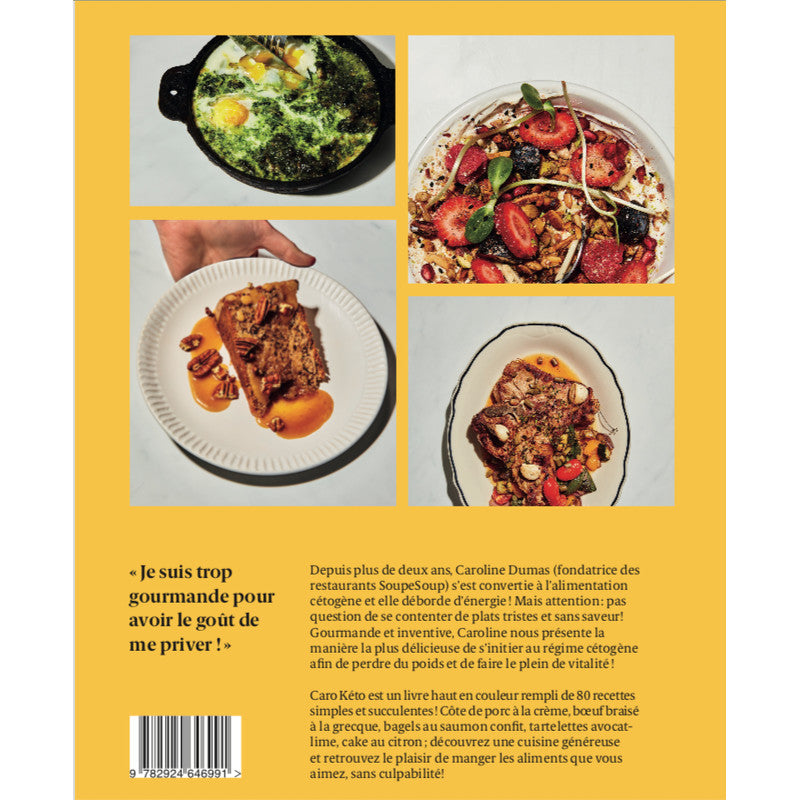 Caro Kéto - Cardinal Ed. - Livre de cuisine - - La Guilde Culinaire