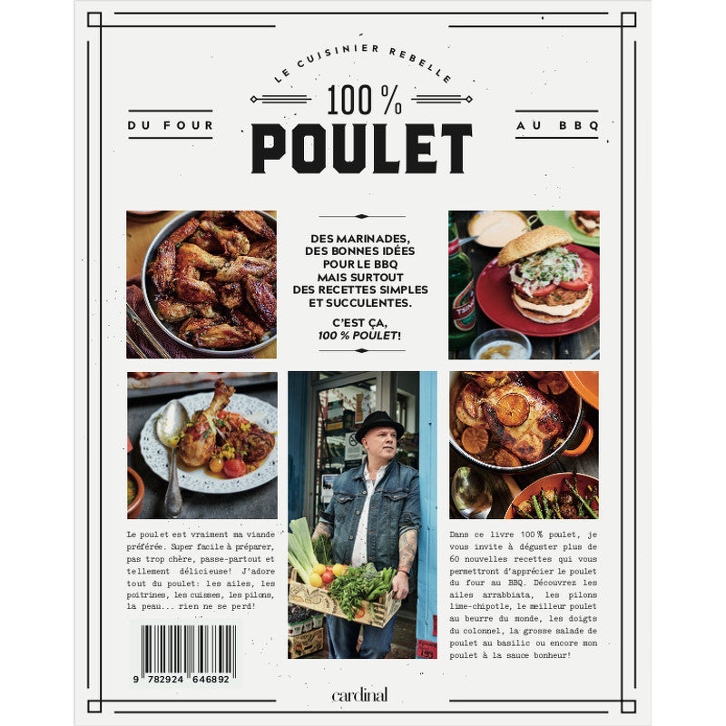 100% Poulet - Cardinal Ed. - Livre de cuisine - - La Guilde Culinaire
