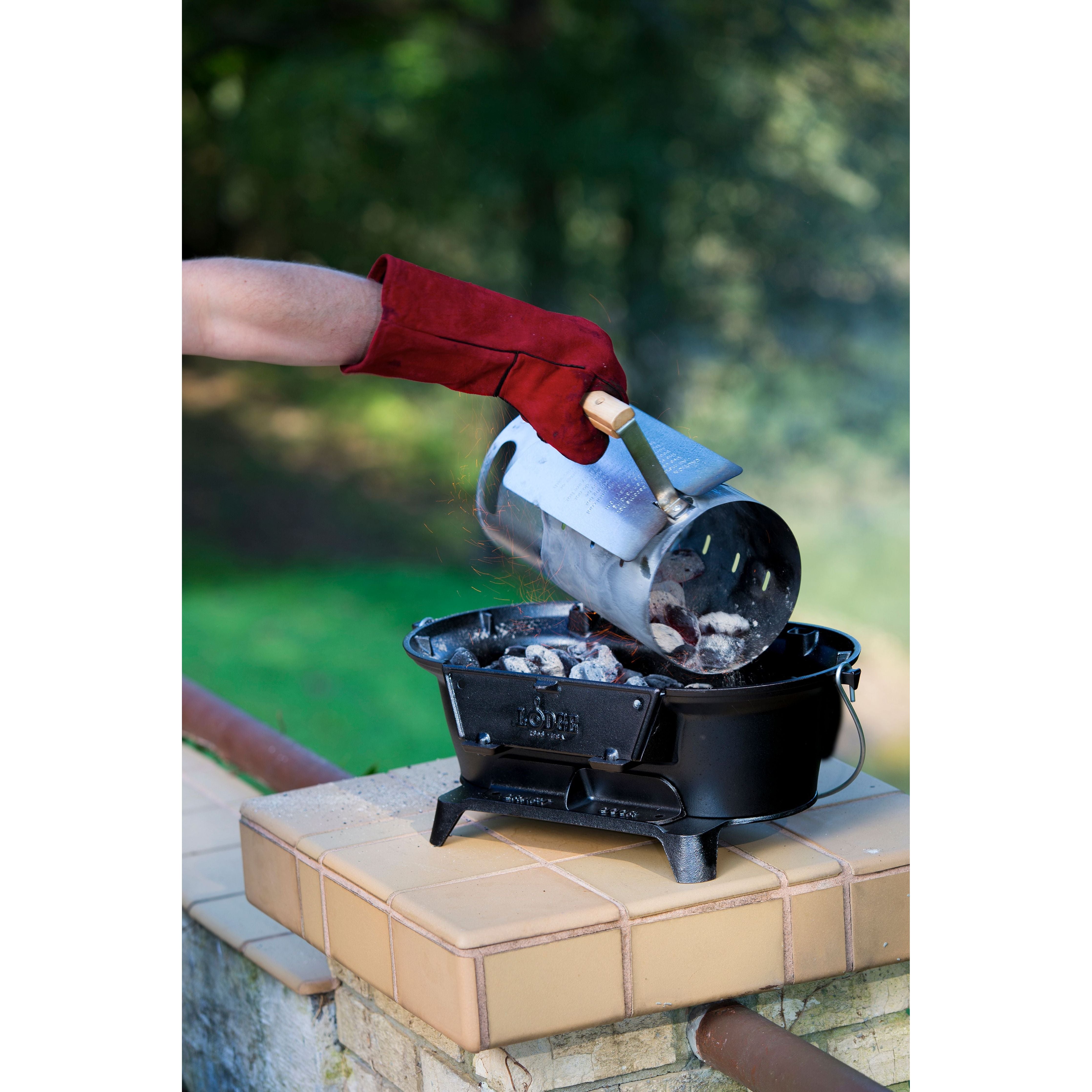 Démarreur de cheminée au charbon de bois - Lodge - Briquette de charbon de bois - - La Guilde Culinaire