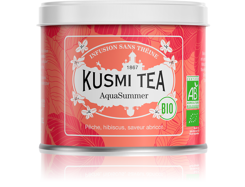 Mélange AquaSummer - Boîte métal 100g    - Kusmi Tea - Thé et infusion - 