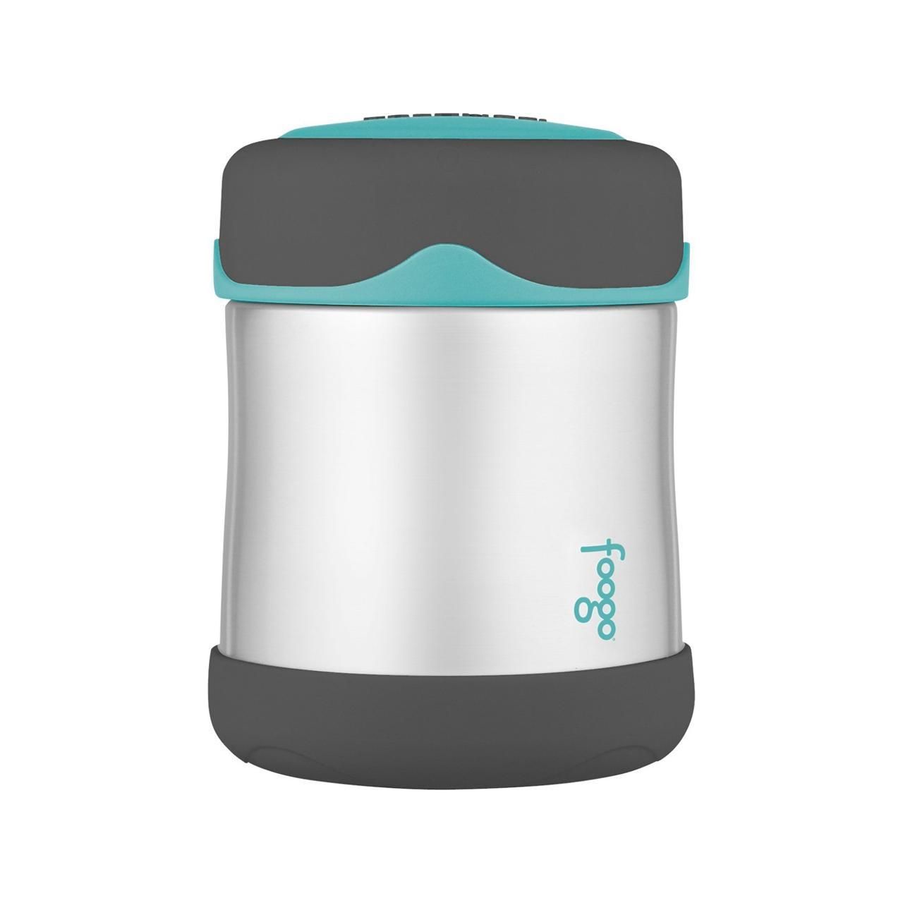 Thermos Foogo - Contenant Alimentaire sous vide 10oz Sarcelle/Fumée - Thermos - Contenant pour aliment - - La Guilde Culinaire