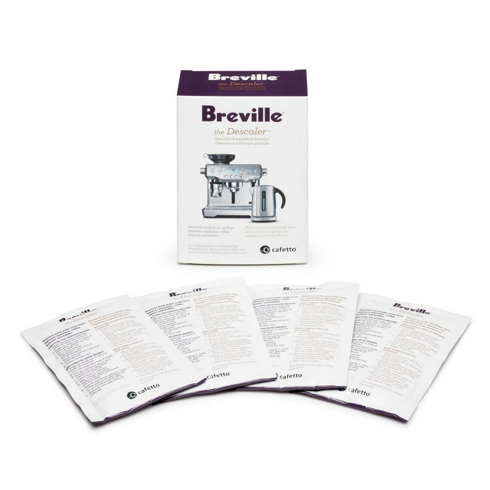 Détartreur 4 sachets - Breville - Entretien de machine à café - - La Guilde Culinaire