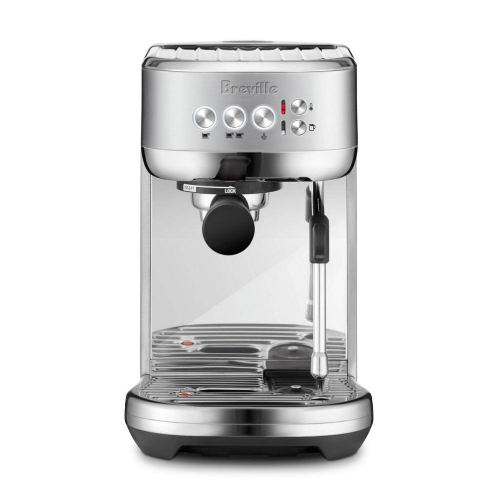 Machine à Café The Bambino Plus Acier inoxydable brossé - Breville - Machine à espresso - BES500BSS1BCA1 - La Guilde Culinaire