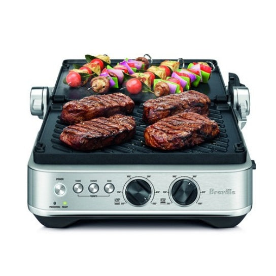 Grill Sear & Press - Breville - Gril électrique - - La Guilde Culinaire