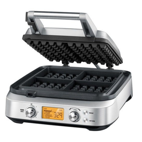 Gaufrier The Smart Waffle Pro, 4 slices - Breville - Gaufrier - - La Guilde Culinaire