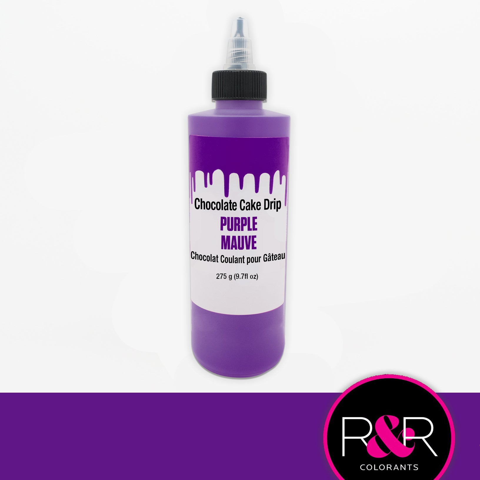 Chocolat Coulant pour Gâteau “Cake Drip” Mauve - Roxy & Rich - Chocolat coulant pour gâteau - - La Guilde Culinaire