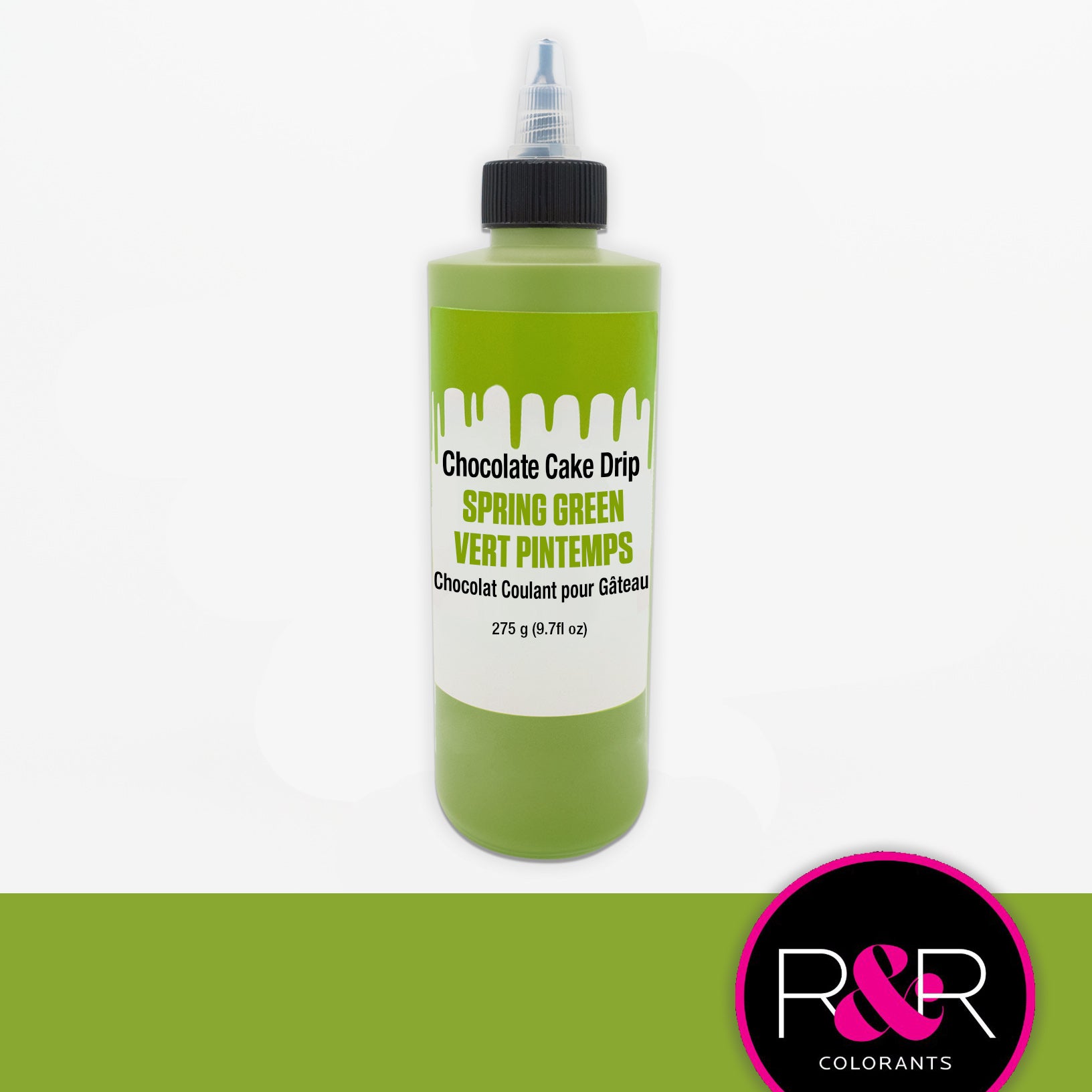 Chocolat Coulant pour Gâteau “Cake Drip” Vert Printemps - Roxy & Rich - Chocolat coulant pour gâteau - - La Guilde Culinaire