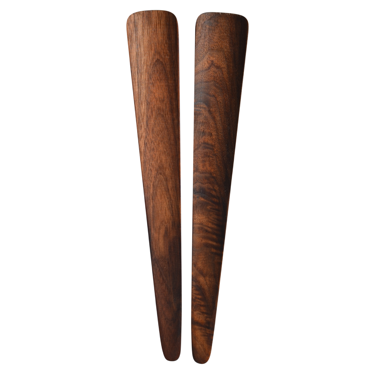 Paire de cuillères à salade en Noyer * - Le Temps des Cigales - Cuillère de service - - La Guilde Culinaire