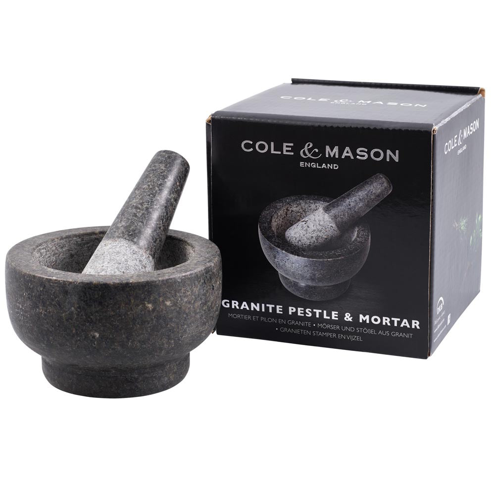 Mortier et pilon en granit 13cm    - Cole & Mason - Mortier et pilon - 