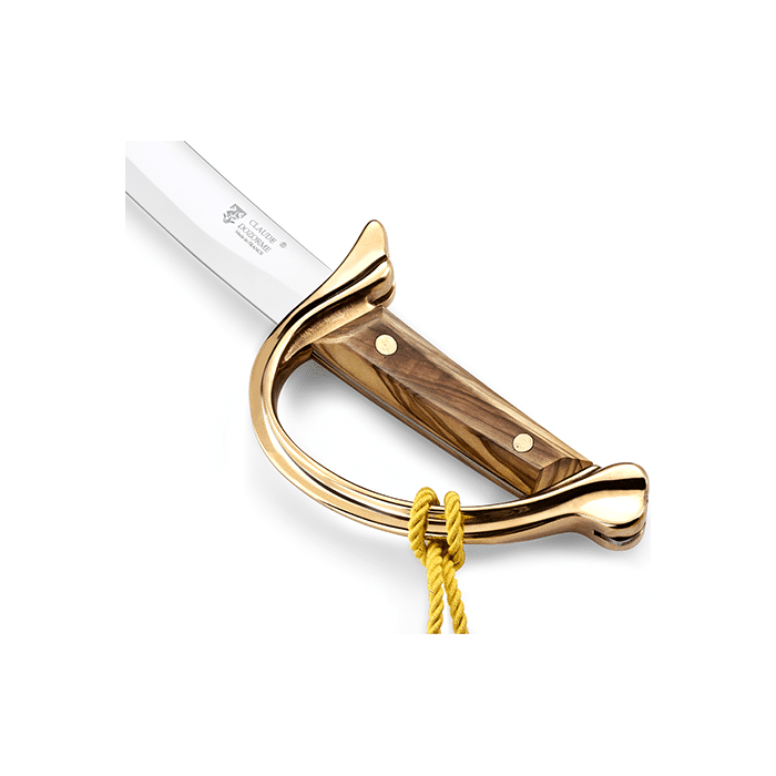 Sabre à champagne Napoléon manche en Olivier - Claude Dozorme - Claude Dozorme - Sabre à champagne - - La Guilde Culinaire