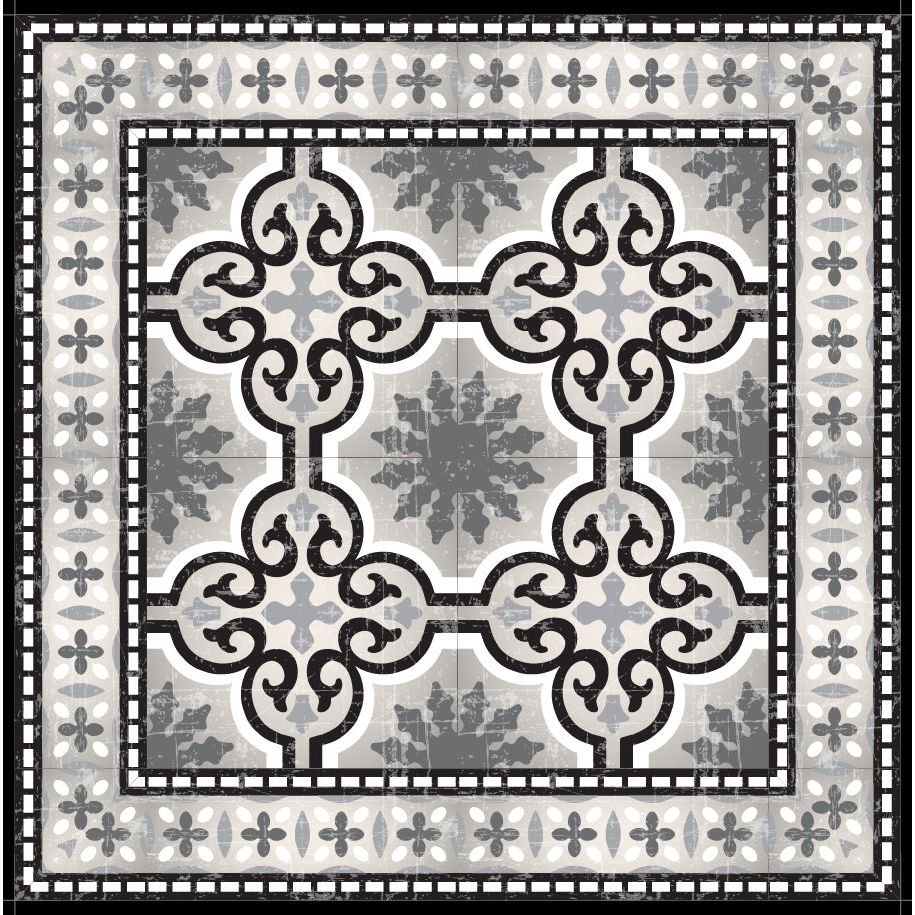 Dessous de verre - Dream BW ! à l'unité - Adama - Dessous de verre - DREAM_BW _10X10 - La Guilde Culinaire