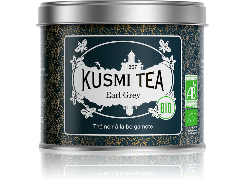Thé Noir Earl Grey Boîte métal 100g   - Kusmi Tea - Thé et infusion - KM0475