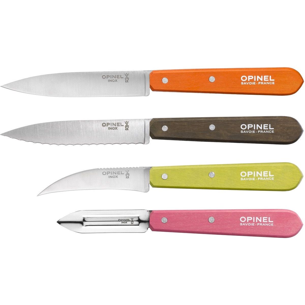 Opinel - Les essentiels du cuisinier (Fifties) - Opinel - Ensemble de couteaux - - La Guilde Culinaire