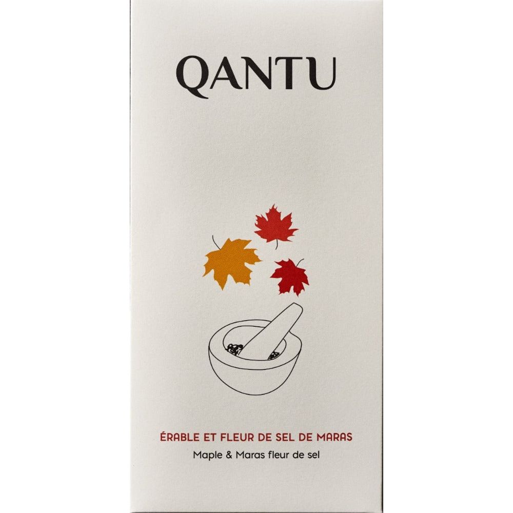 Chocolat Noir CHUNCHO 60% - Érable et fleur de sel de Maras - QANTU - QANTU - Tablette de chocolat - - La Guilde Culinaire
