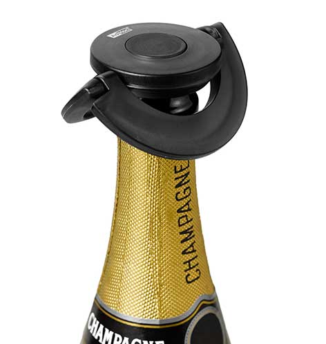 Bouchon Champagne Noir GUSTO    - AdHoc - Bouchon à vin et champagne - 