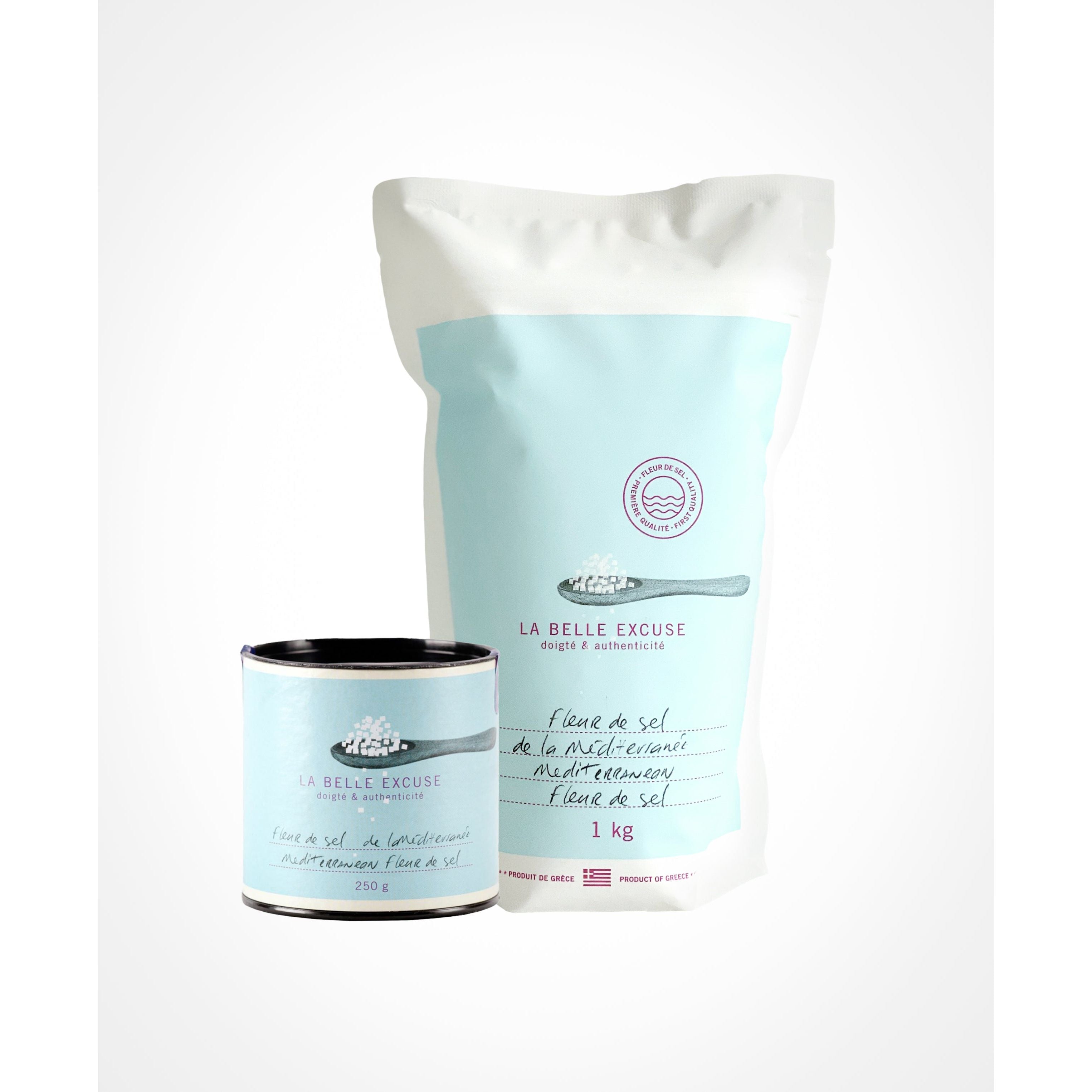 Fleur de sel de la Méditerranée - La Belle Excuse - Sel - - La Guilde Culinaire