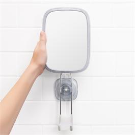 Miroir anti-buée avec ventouse StrongHold - OXO - Accessoire - - La Guilde Culinaire