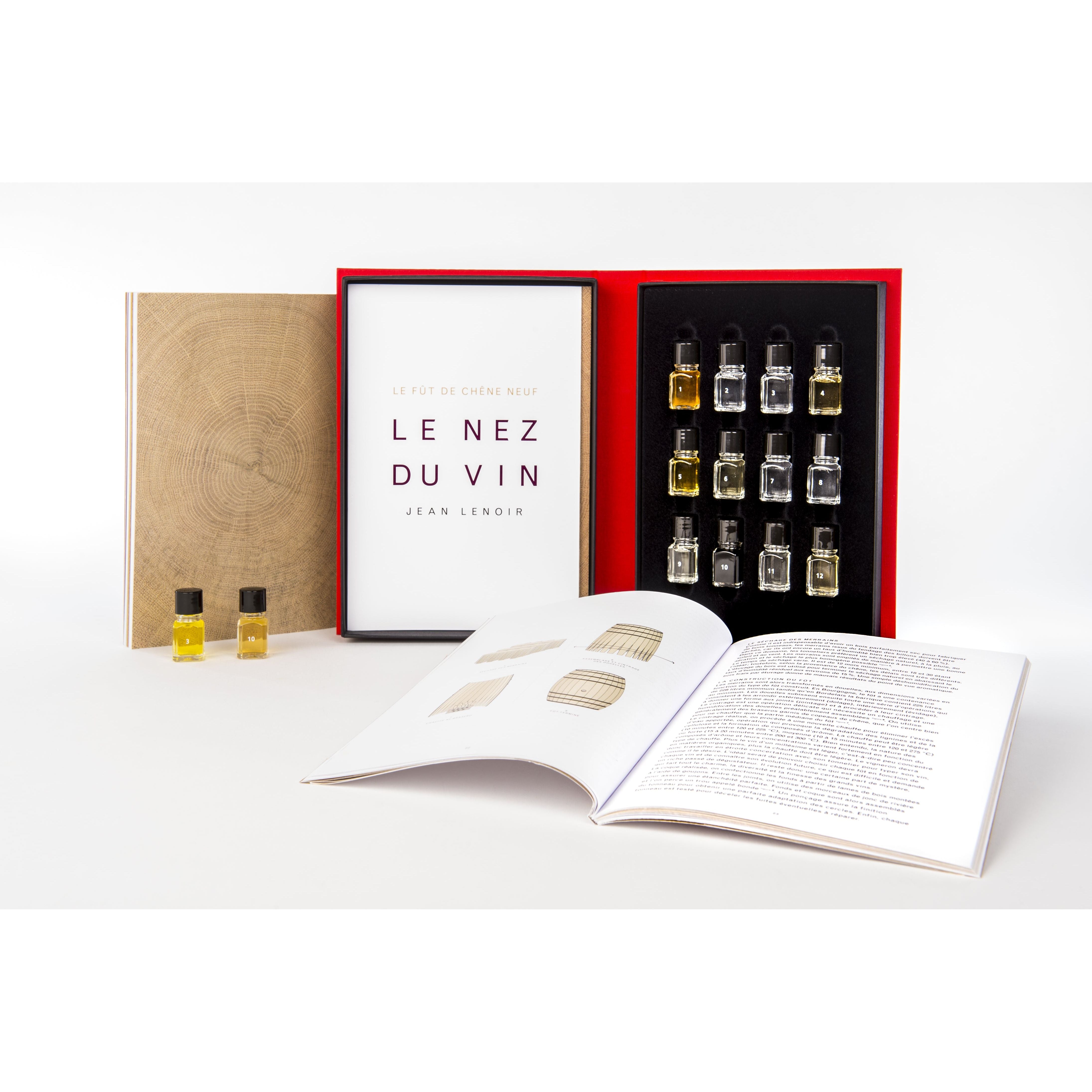 Le fût de chêne neuf - 12 arômes - Le Nez du Vin - Livre d'alcool et boisson - - La Guilde Culinaire