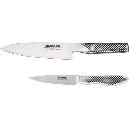 Global - Ensemble de couteaux Global G5838 - 2 pièces - Global - Couteau de Chef - - La Guilde Culinaire