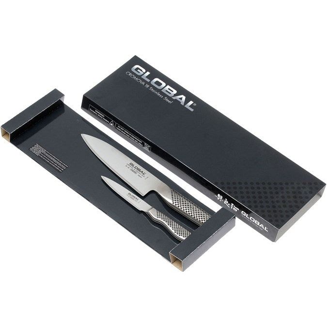 Global - Ensemble de couteaux Global G5838 - 2 pièces - Global - Couteau de Chef - - La Guilde Culinaire