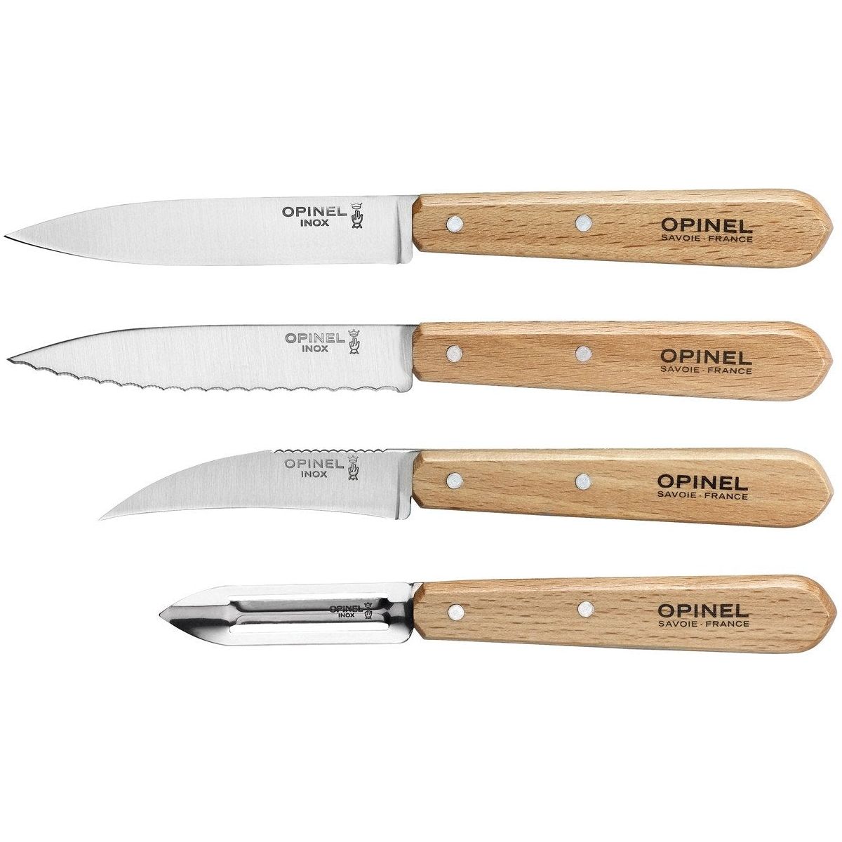 Opinel - Les essentiels du cuisinier (Classique) - Opinel - Ensemble de couteaux - - La Guilde Culinaire