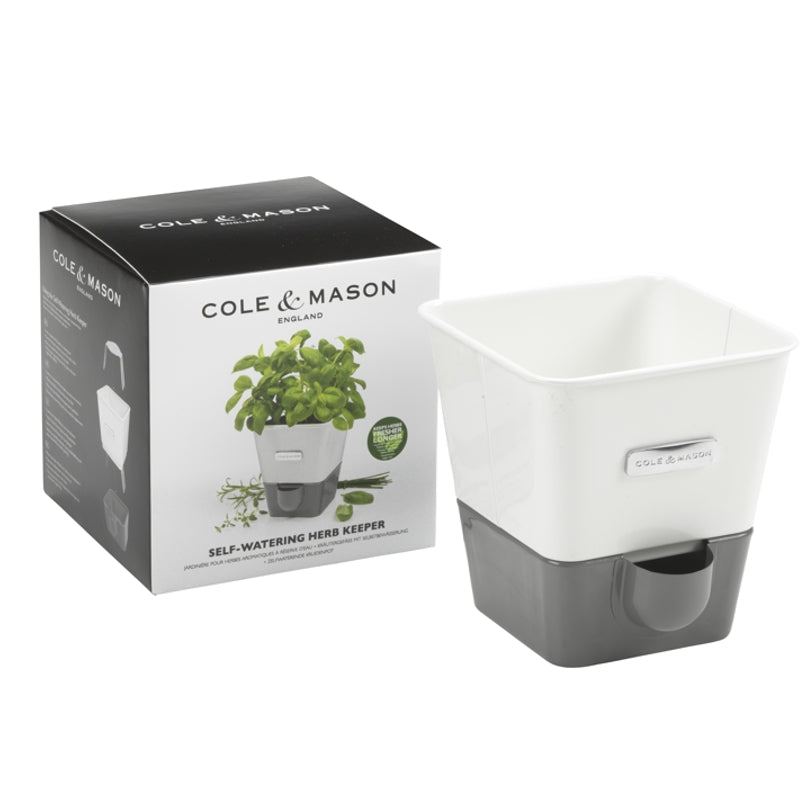 Jardinière pour fines herbes avec réservoir de Cole & Mason - Cole & Mason - Jardinière - - La Guilde Culinaire