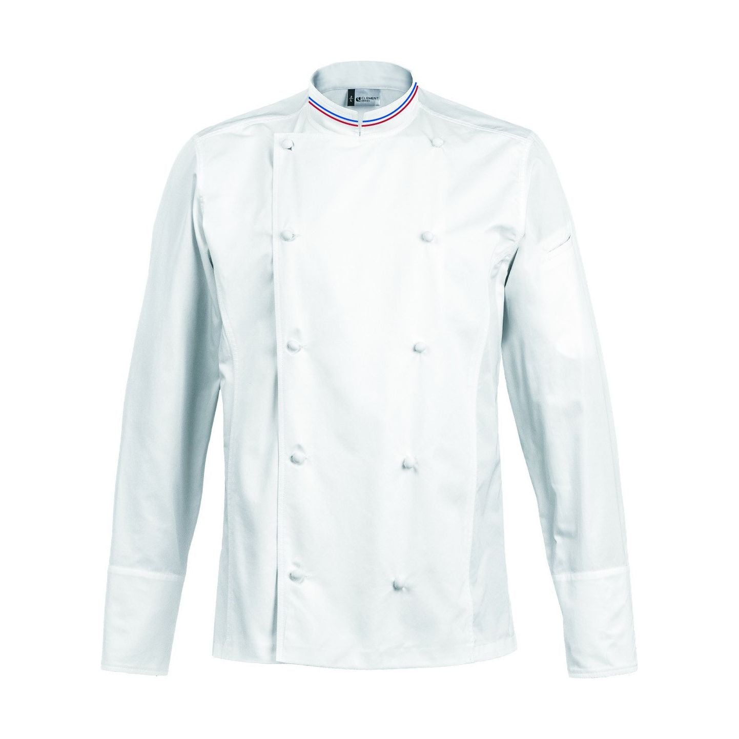 Veste de cuisine Heritage Blanc Longues 42 - Clement Design - Veste cuisine homme - HERITAGE BLANC ML T42 - La Guilde Culinaire