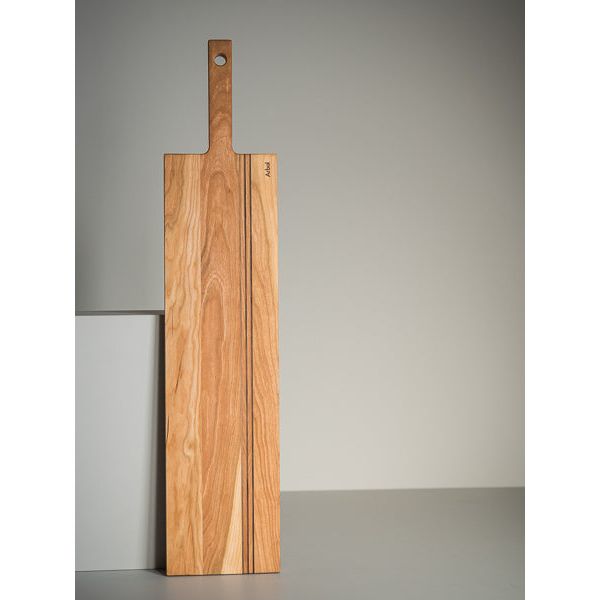 Planche à Poignée ( 28’’ x 6’’ x 0,75’’ ) Cerisier - Arbol - Plateau de service - PL-041C - La Guilde Culinaire