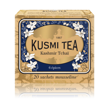 Thé Noir Kashmir Tchaï - Kusmi Tea - Thé et infusion - - La Guilde Culinaire