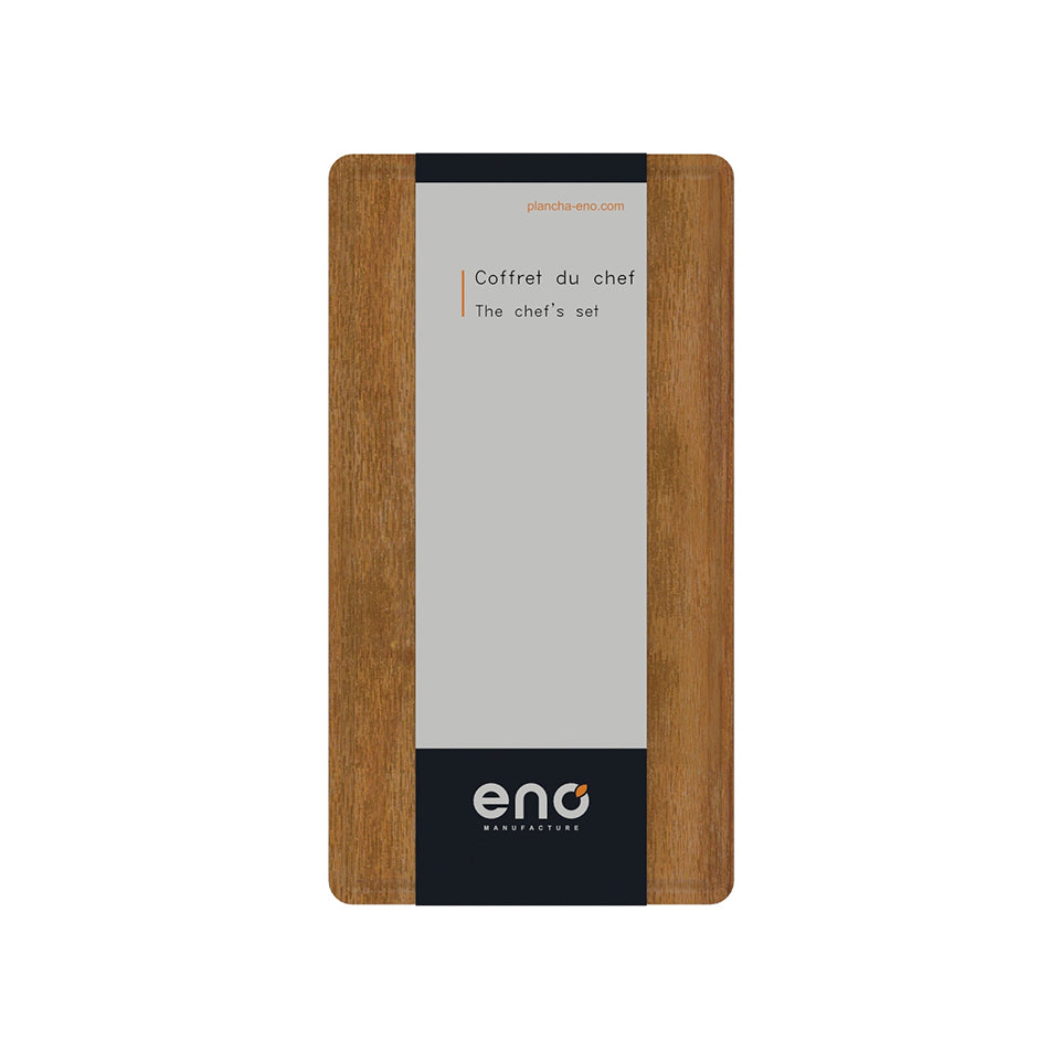 Coffret du Chef (spatule, pince, bac, planche) ENO - ENO - Ensemble de couteaux - - La Guilde Culinaire