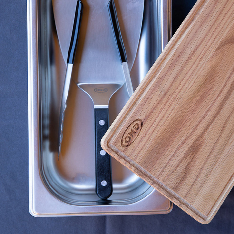 Coffret du Chef (spatule, pince, bac, planche) ENO - ENO - Ensemble de couteaux - - La Guilde Culinaire