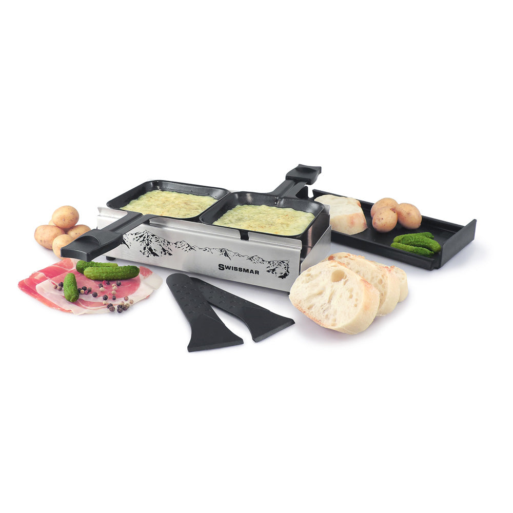 Raclette portable Alpine à la bougie    - Swissmar - Appareil à raclette - 