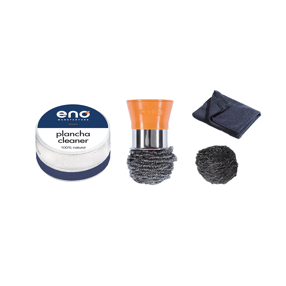 Coffret nettoyage pour plancha - ENO - Kit de nettoyage - - La Guilde Culinaire